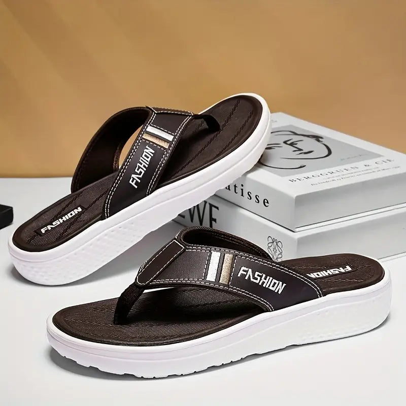 Chipos Men’s Summer Flip-Flops – Soft, Water-Friendly Sole & All-Day Comfort