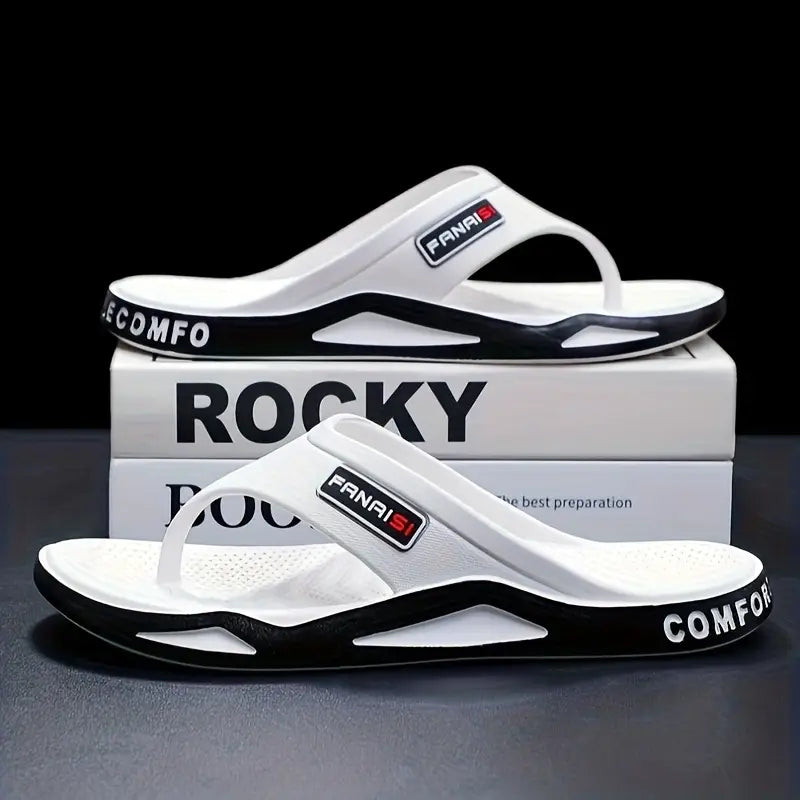 Chipos Men’s Slip-On Rubber Water Slippers – All-in-One Beach Sandals